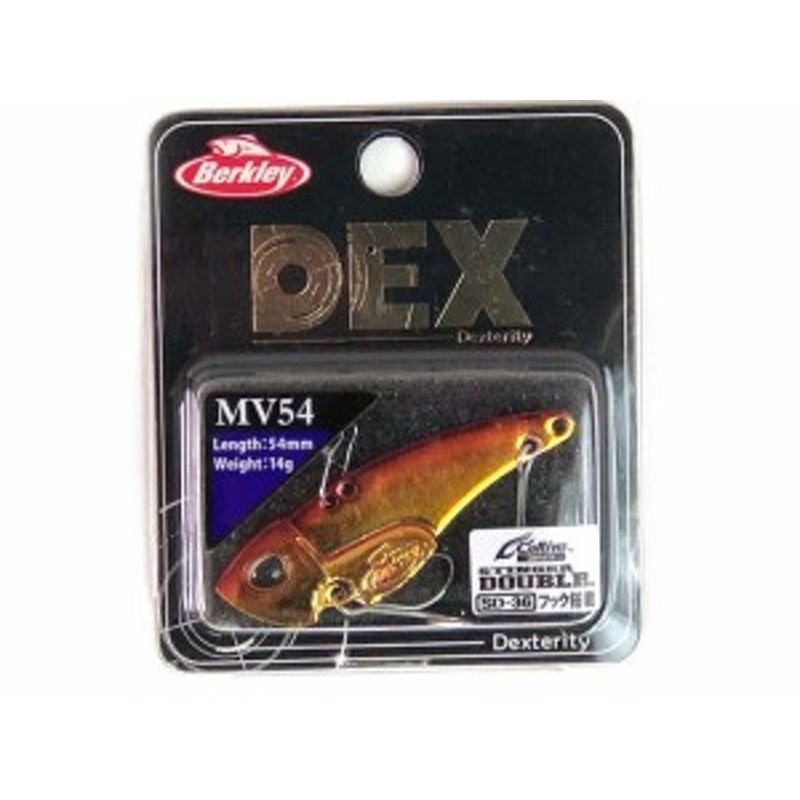 バークレイ ｂｅｒｋｌｅｙ Dex Mv54 デックス メタルバイブレーション ５４ｍｍ １４ｇ バス用 鉄板 通販 Lineポイント最大1 0 Get Lineショッピング