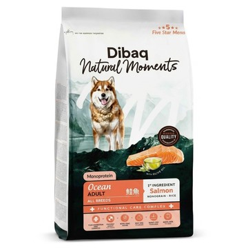 Dibaq Natural moments 5星級系列 成犬犬糧 海洋純選  2kg  1個  鮭魚