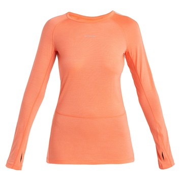 icebreaker 【紐西蘭】女 ZoneKnit Cool-Lite 網眼透氣圓領長袖上衣-BF150