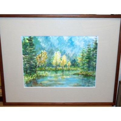 最新入荷 絵画487 油絵/風景/街景/東京/東京湾/硝子工場/江戸川区/P20