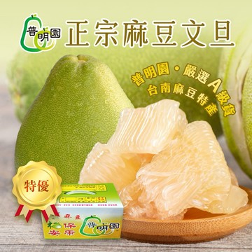 特A級【普明園】正宗麻豆文旦 5斤箱（6-8顆）