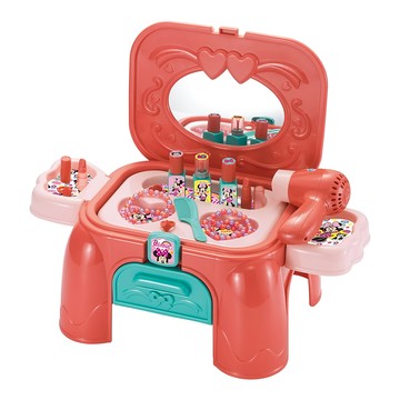 Disney 迪士尼 米妮 2合1美妝台 3歲以上  米妮 粉色  1個