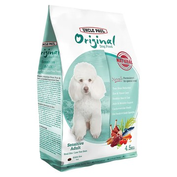 UNCLE PAUL 保羅叔叔 低敏成犬狗飼料 小顆粒/ 護眼低淚痕 4.5KG  Lamb/Venison  1袋