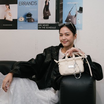 【DOUGHNUT】小水餃包 餃子包 側背包 斜背包 手機包 ER - 忌廉