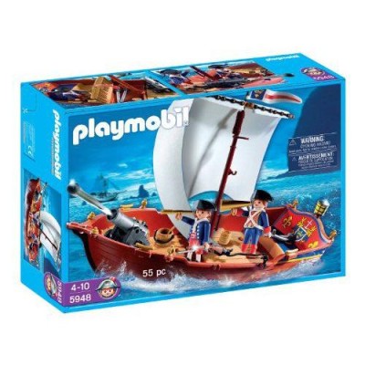 Playmobil（プレイモービル） Soldiers Boat 船 戦艦 5948 | LINE 