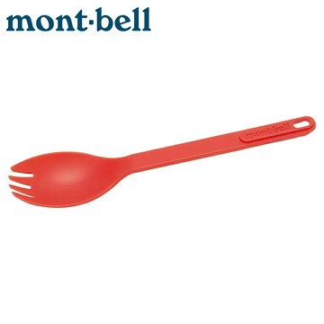 【Mont-Bell 日本mont-bell湯匙&叉匙《鮮紅》】1124957/湯匙/叉子/炊具/個人餐具/環保