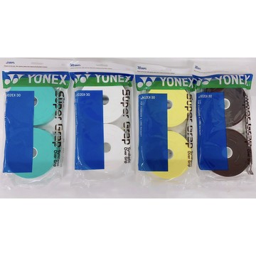 YONEX AC102EX-30 AC102 白 黑 黃 蒂芬尼綠 握把布 (30入)