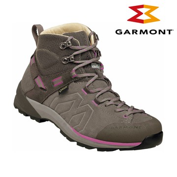 【紅利換購】GARMONT 女款 GTX 中筒郊山健走鞋 Santiago WMS 002440｜Megagrip GoreTex 防水透氣 黃金大底 健行鞋