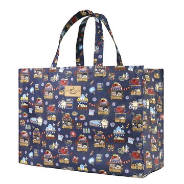 【相撲夜市-方便行李袋】台灣製造大容量旅行收納防水肩背袋