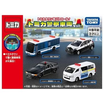 TOMICA 警察車組 TM07808 TAKARA TOMY 多美小汽車
