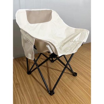 戶外折疊椅月亮椅便攜露營椅子折疊躺椅小凳子馬扎折疊凳釣魚裝備