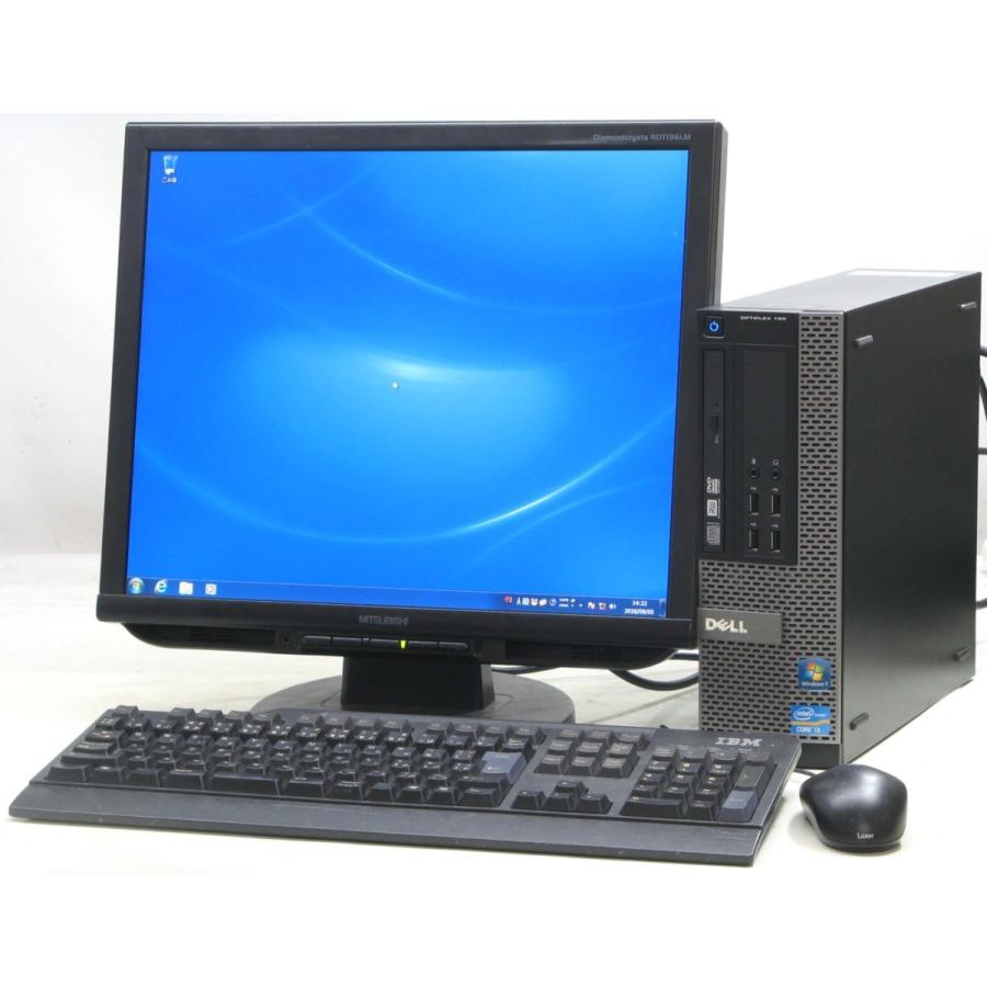 デスクトップパソコン 中古 DELL Optiplex 790-2100SF Corei3 メモリ ...