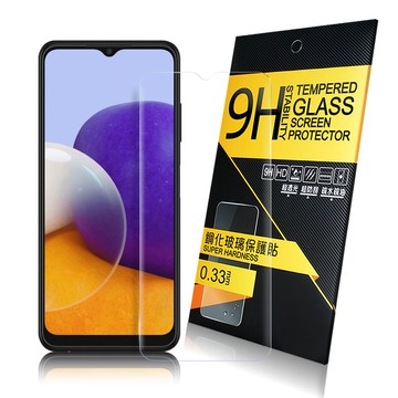 NISDA for Samsung Galaxy A22 5G 鋼化 9H 0.33mm玻璃螢幕貼-非滿版