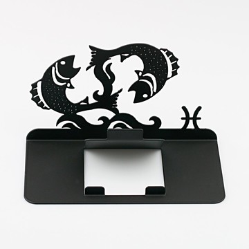 【OPUS東齊金工】星座系列手機座/菜單展示架/文具禮品/雙魚座