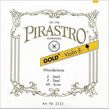 小叮噹的店- 德國 PIRASTRO Gold 215221 鋼弦 小提琴第2(A)弦
