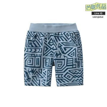 【韓版潮童】男童中褲 童裝 五分褲 夏季短褲 寶寶褲子 純棉透氣 一件代發 27kids品牌 2025夏季新款