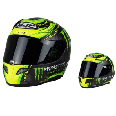 HJC RPHA 11 クラッチローレプリカのミニチュアモデル モンスターエナジー ミニヘルメット 模型 HJA001 CRUTCHLOW モンエナ  インテリア ガレージに | LINEブランドカタログ