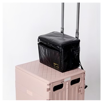 CUBIE Q比五夠厚美型保溫冷袋 GD-B009-M03 中(28 x 18 x 21cm)  曜石黑  中