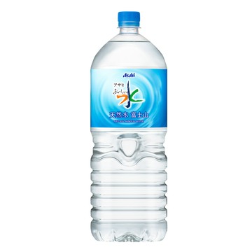 Asahi 美味水 富士山天然水2000ml-6入(天然的純淨礦泉水)