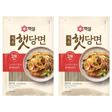 CJ BEKSUL 白雪 韓式冬粉  500g  2包