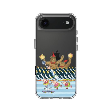 iPhone Air Clear Case（相機按鈕） 透明 - 幾米 Jimmy Liao - 地下鐵-動物冰舞