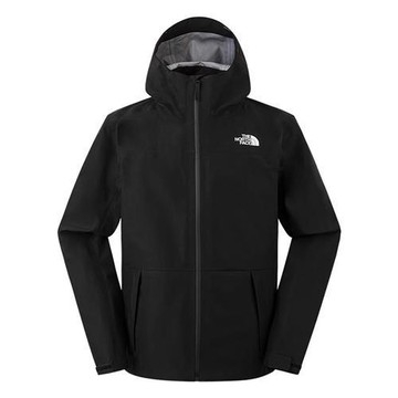 The North Face 北面 防水輕量連帽外套 男裝 魔鬼氈 黑【運動世界】NF0A8AP0JK3