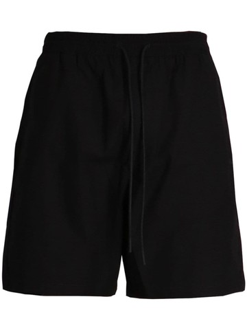 HUGO - Dan drawstring cotton shorts - men - Cotton - M - Black