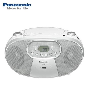 panasonic國際mp3/usb手提音響 白色 rx-du10