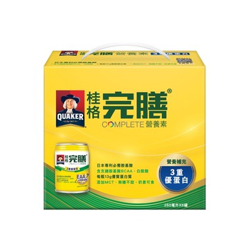 桂格 完膳營養素-3重優蛋白禮盒 (6入/禮盒)【杏一】
