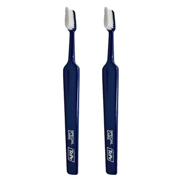 TePe 緹碧 加護型牙刷 12000根柔軟刷毛 溫和清潔口腔內較脆弱的組織 適合手術後使用  1入  2支