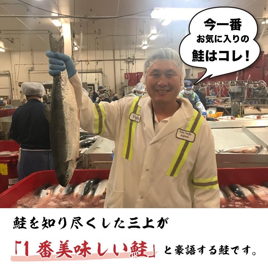 カナダ産天然紅鮭3切れ高級魚　ご飯のお供　焼き魚　焼鮭