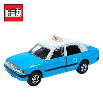 【日本正版】TOMICA 亞洲限定 香港的士 藍色款 香港計程車 大嶼山計程車 豐田 Crown Comfort TAXI 計程車 多美小汽車 - 453130