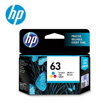 【HP 惠普】F6U61AA NO.63 彩色墨水匣【三井3C】