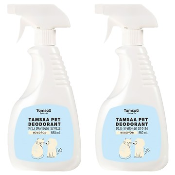 Tamsaa 寵物環境除臭噴霧 Baby Powder 550ml  2瓶