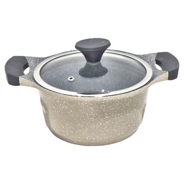 LocknLock 樂扣樂扣 LCA6202D-OCH STONE 湯鍋  20cm  灰色  1個