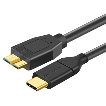 CableCreation Type-C轉MicroUSB3.1 Gen2傳輸線 3A 筆電/手機連接硬碟 CC0015