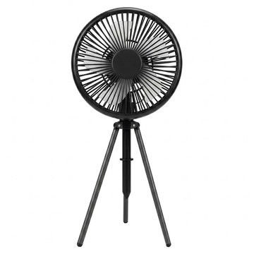 Kinyo 充電風扇 附USB充電線 + 腳架 180 x 130 x 410mm 495g  UF-7051  灰色