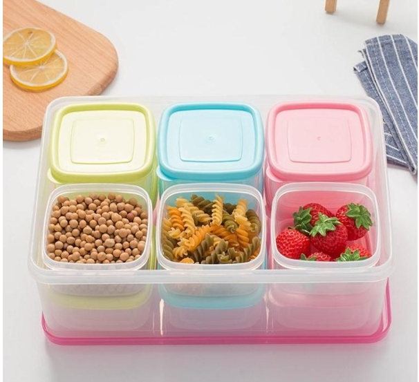 保鮮盒食品菜品留樣盒迷你塑料保鮮盒小號十二分格試吃盒創時代3c 交換禮物送禮 台灣樂天市場 Line購物