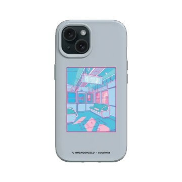 iPhone 15 SolidSuit 循環灰 - Denise Rashidi (Surudenise) - Tokyo Train 東京列車