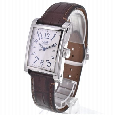 ORIS オリス レクタンギュラー デイト 7657 自動巻き 裏スケ 駅南やまご質店オンラインショップ / オリス レクタンギュラー