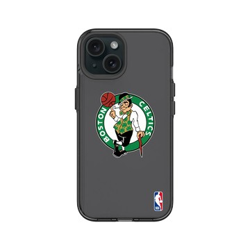 iPhone 15 Clear 酷墨灰 - NBA - Logo-波士頓塞爾提克 Boston Celtics