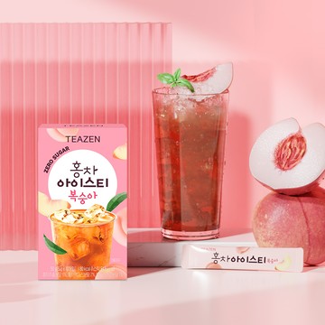 Teazen Zero Sugar Peach Ice Tea 10T