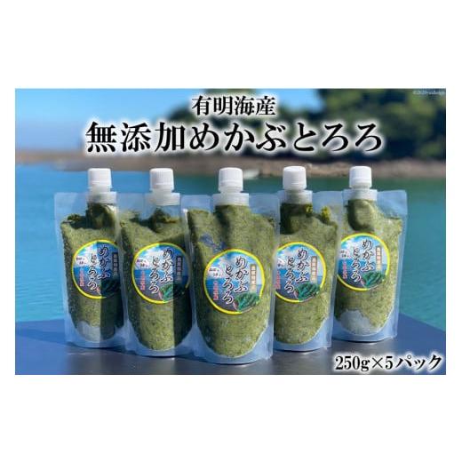 ふるさと納税 長崎県 島原市 AE140有明海産 無添加めかぶとろろ（250g×5パック）