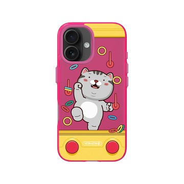 iPhone 16 Clear 粉漾桃 - VITA VITA．塔仔是隻貓 - 水中套圈