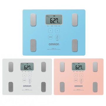 【OMRON 歐姆龍】體重體脂肪計(HBF-235-藍/白/粉) 體脂計
