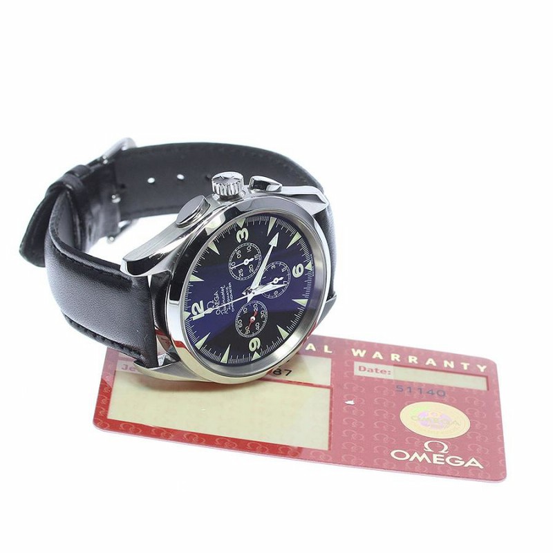 オメガ OMEGA 2512.52 シーマスター アクアテラ レイルマスター クロノ 