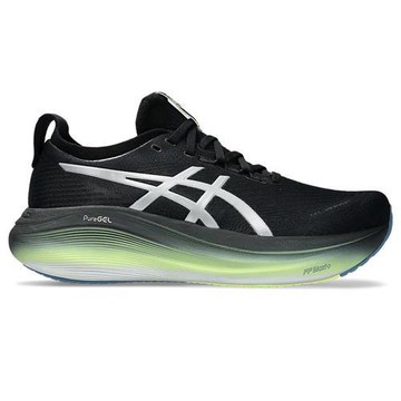 Asics 亞瑟士 慢跑鞋 男鞋 白金系列 GEL-NIMBUS 27 LUXE 黑【運動世界】1011C030-001