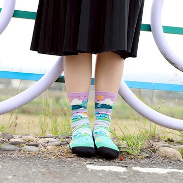 【小創襪】寶島台灣-宜蘭Yilan登山襪 健行襪 環島襪 旅行台灣