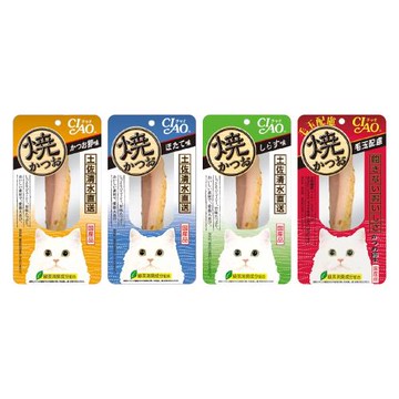CIAO燒魚柳條*24入  多種口味隨機出貨 日本進口 貓零食 貓魚柳條