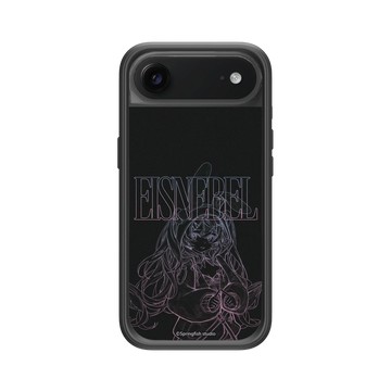iPhone Air Mod NX -邊框背蓋組合 (相機按鈕) 黑 - 瑟拉斯蒂歐 - 冰霧 - 可愛兔兔